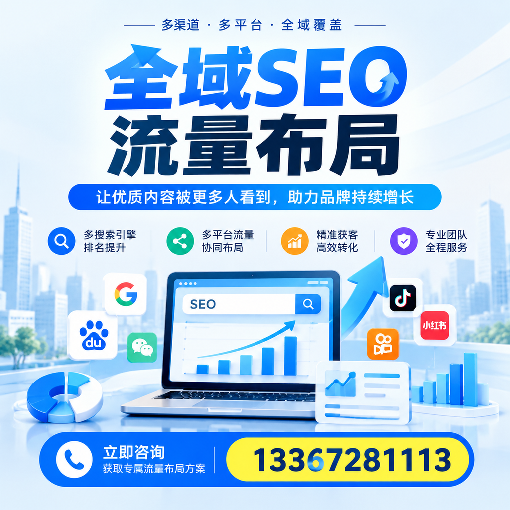 全域SEO流量布局工具推荐：东方企业的选择清单
